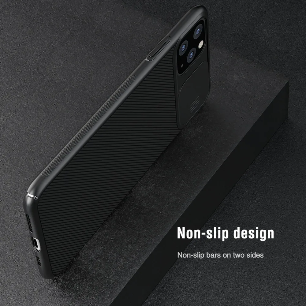 Для iPhone 11 11 Pro 11 Pro Max чехол Nillkin Camshield чехол Защита камеры задняя крышка для iPhone 11 Pro Max чехол