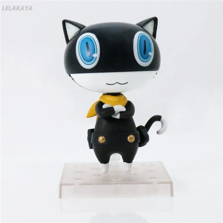 10 см игра аниме Persona 5 P5 Моргана Мона Кот 793 # Q Ver. ПВХ экшн фигурки коллекционные