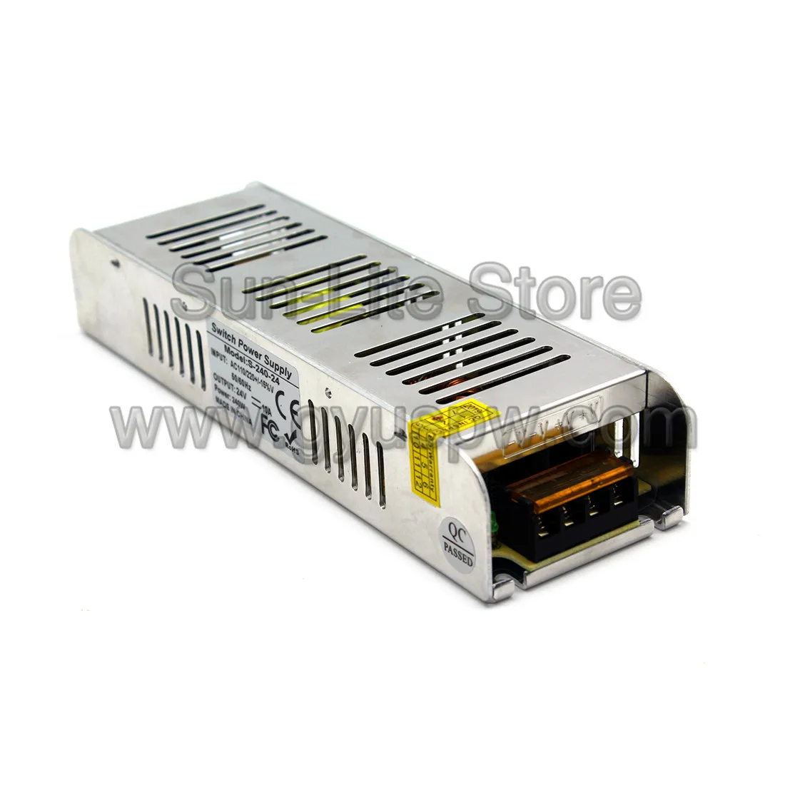 Мини размер Импульсный блок питания 24V 10A 240W трансформаторы драйвера 220V вход в DC24V
