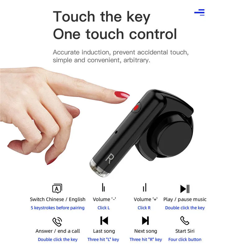M6 Смарт часы когда наушники TWS MP3 плеер 2 в 1 браслет Фитнес трекер Шагомер