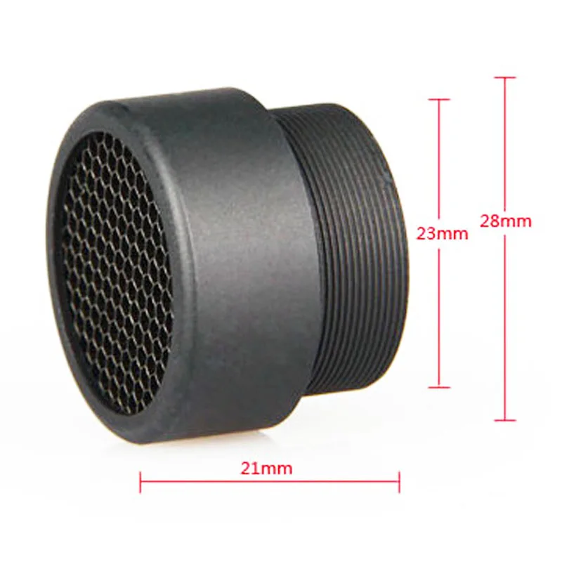 

Tactical 25MM Metal Mesh Scope Protector Cover For Vortex SPARC Sight Black