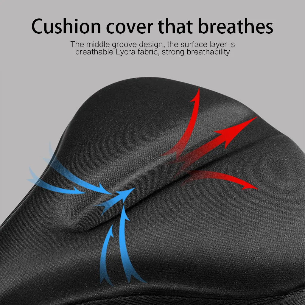 Мягкое 3D велосипедное седло железная подушка Аксессуары для велосипеда мягкое