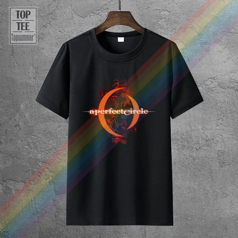 Новая мужская черная футболка с надписью Perfect Circle размер S 3Xl 100% хлопок | Мужская