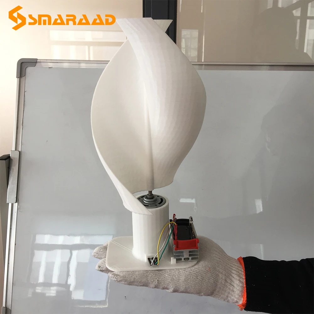 Микро двигатель постоянного тока ветряная мельница модель вертикальной оси