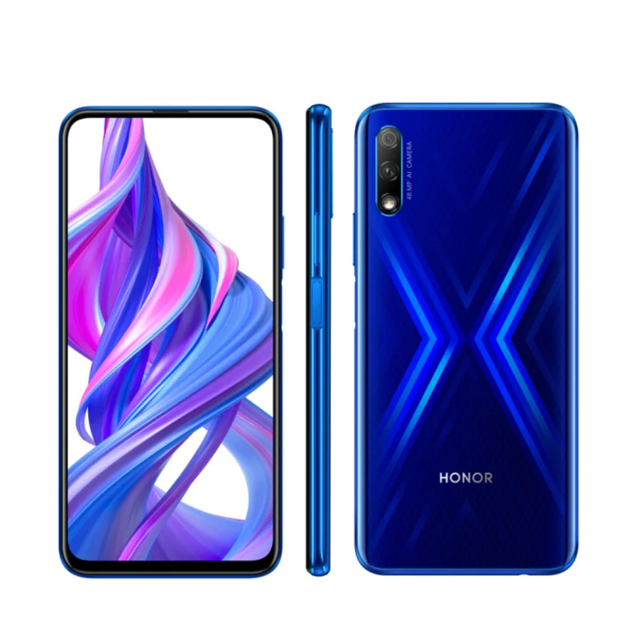 Новый мобильный телефон honor 9x 6 59 дюймов ГБ ОЗУ 128 Гб ПЗУ Восьмиядерный процессор