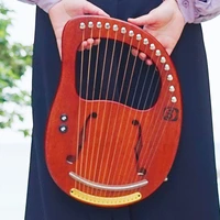 10 string lyre music harp 16 string mini instrument harp miniature wooden small strumenti musicali musical instruments ei50hp