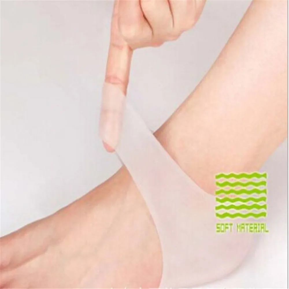Фирменная Новинка Стиль силиконовые Увлажняющие гелевые пяточные носки для ног