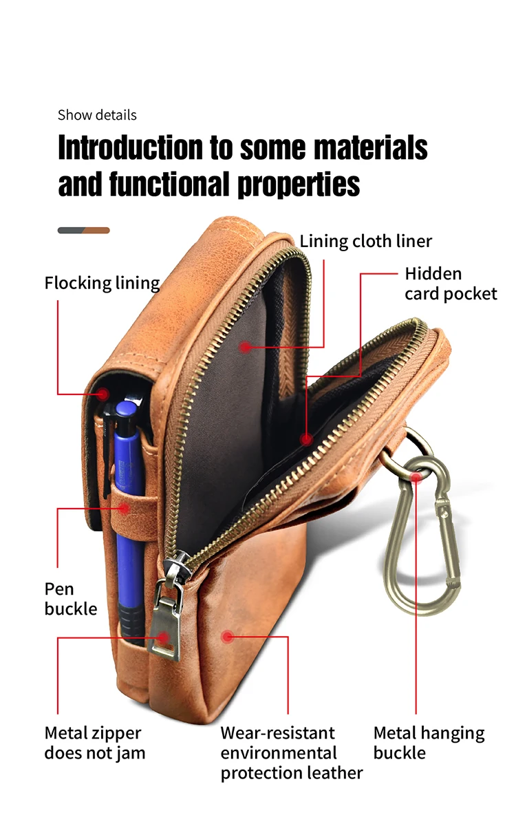 Чехол-кобура с клипсой для пояса для мобильного телефона iPhone 14 13 12 11Pro Max XS Dual Pouch мужской поясной кошелек для смартфона.