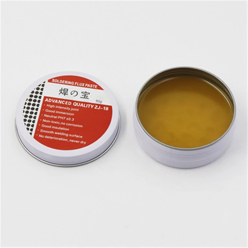 

1PC10/50g Soldering Paste Mild Rosin Environmental Soldering Paste Flux PCB IC Parts Welding Soldering Gel Tool for Metalworking