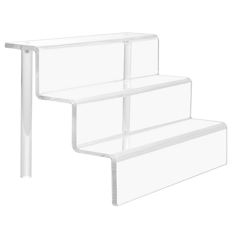 3 уровня Акриловые Кекс Дисплей Подставка под торт Стенд для десерта коллекции