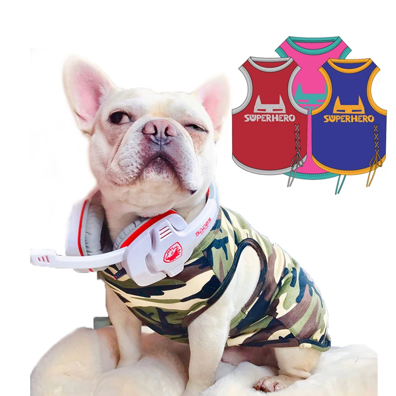 Футболка для кошек одежда щенков собак Летний жилет милая больших и мультяшная