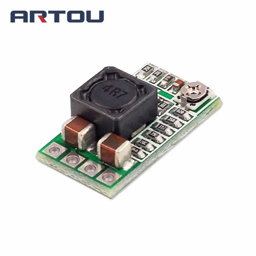 Mini DC 12 24V To 5V 3A понижающий модуль питания преобразователь напряжения регулируемый