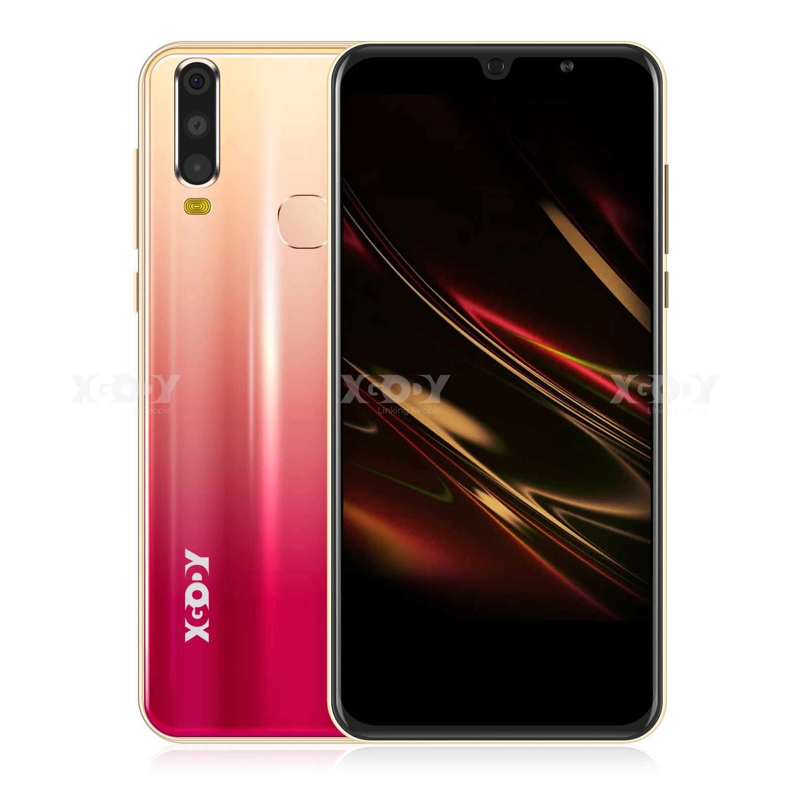 xgody celular smartphone android 8 1 6 inch mtk6580 quad core 2gb 16gb cell phone dual sim 5mp camera gps wifi 3g mobile phones free global shipping