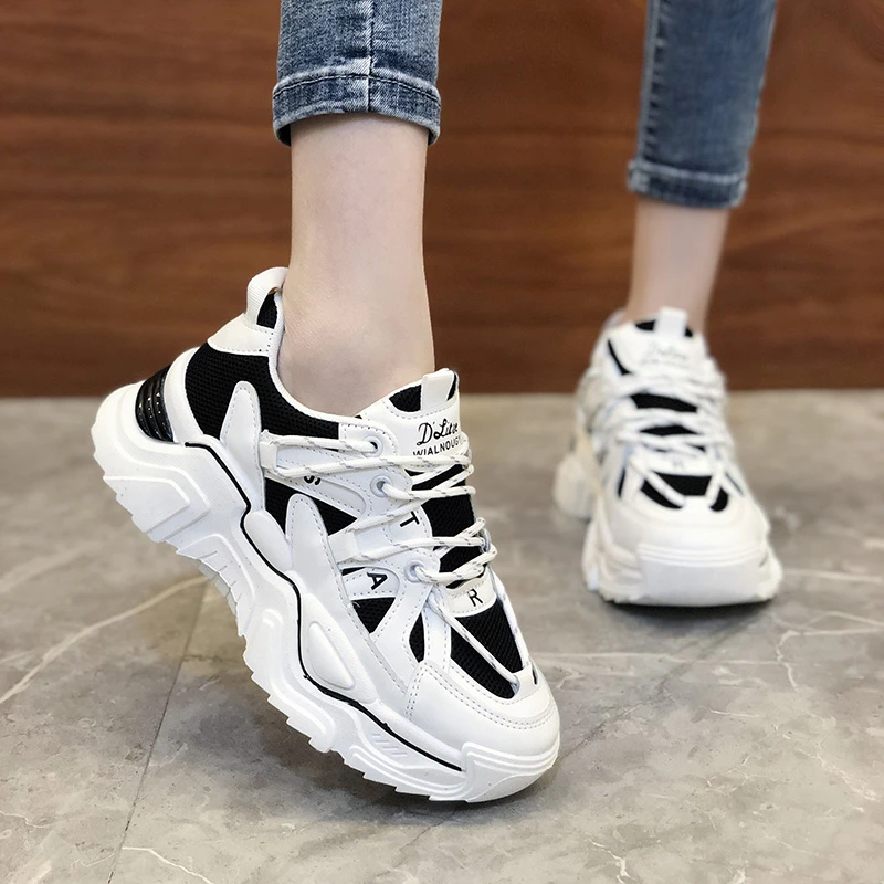 

Women Casual Sneakers Spring Autumn Women's Sports Shoes Breathable Women Shoes Female Comrfortable Platform Shoes for Women