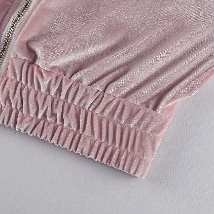 

The Spring And Autumn Period And The New Women Sportswear Pure Color And Velvet Fabrics Fleece Feet Sweat Pants Sexy Beam 2 Wool