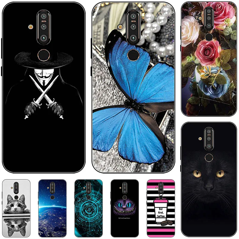 Чехол для телефона Nokia 8 рельефный мультяшный чехол 9 Sirocco с изображением