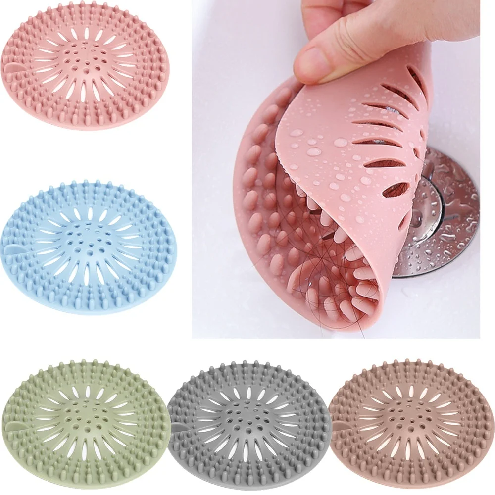 

High Quality Sink Sewer Filter Floor Drain Strainer Water Hair Stopper Bath Catcher Shower Cover Kitchen Bathroom Anti Clogging