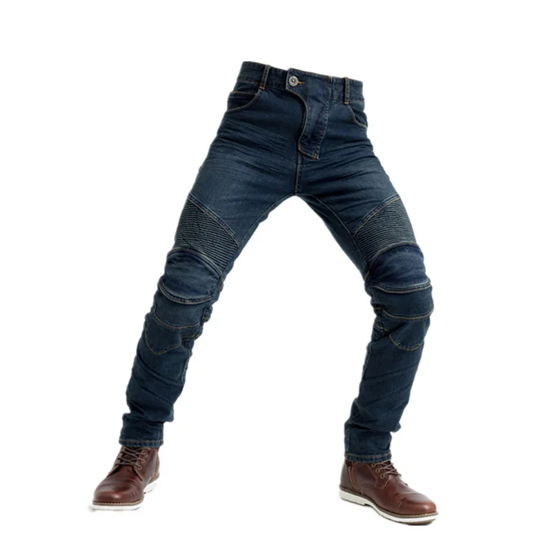 Мотоцикл Джинсы анти Осень Спорт на открытом воздухе джинсы для езды мотоцикле