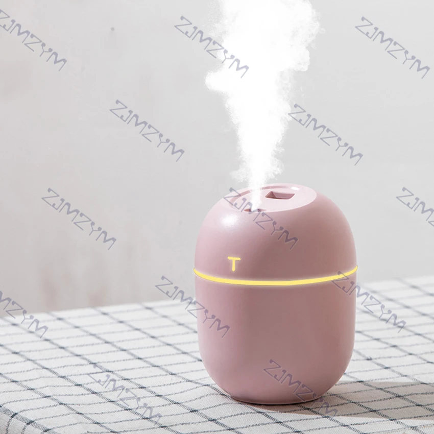 

220ML Portable Air Humidifier 1.5W USB Aroma Diffuser Humidifier For Home Car Aromatherapy Oil Diffuser Steam Mist Maker 40mL/H