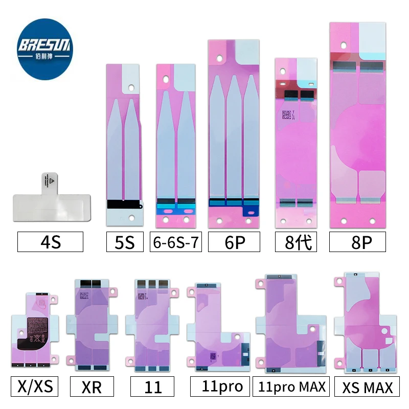 

10 шт., клейкая лента для iPhone 6 6P 6S 6SP 7 7P 8 8P X XR XS XSmax 11 11Pro 11Pro max