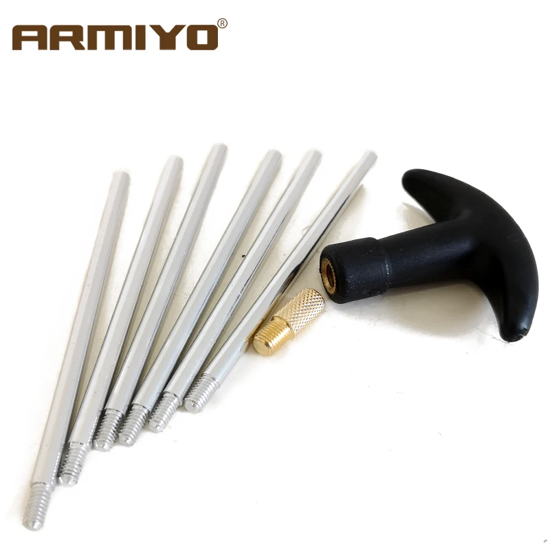 Вращающийся стержень Armiyo из алюминия 8 шт./компл. диаметр 5 мм Длина 610 адаптер