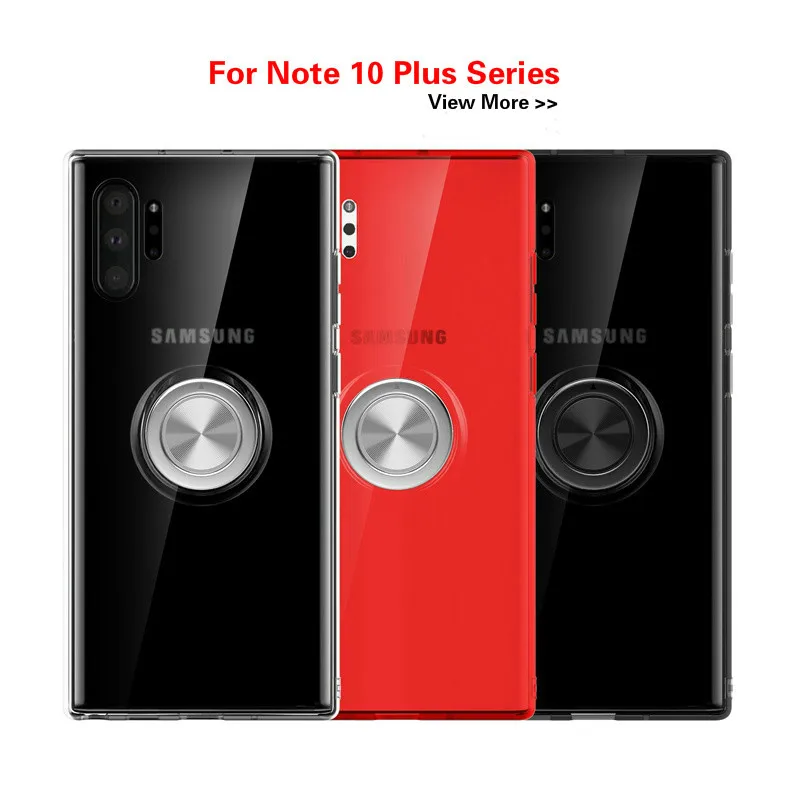 Для samsung Galaxy S10 5G S10 S9 S8 Plus Note 9 Note 8 A7 A9 S10e M20 M30 Примечание 10 чехол крышка Мягкий силиконовый чехол с кольцом держатель
