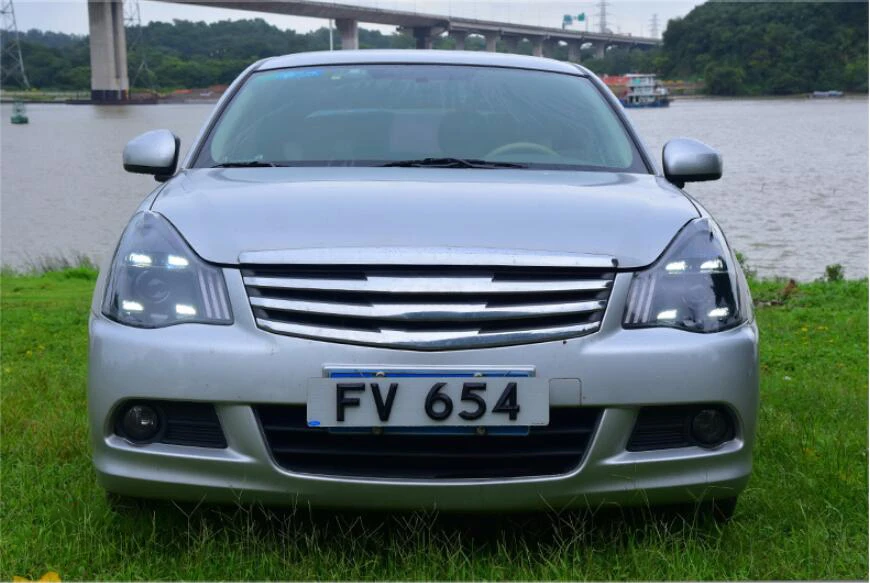 2006~ 2019y автомобиль bupmer головной свет для Nissan Sylphy фара Bluebird sentra автомобильные аксессуары все в светодиодный противотуманный фонарь для Sylphy фары