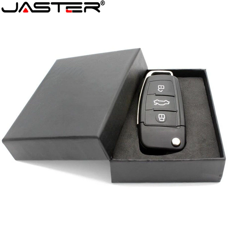 JASTER USB флеш-накопитель реальная емкость Audi Автомобильный ключ 8 ГБ 16 ГБ 32 ГБ 64 ГБ флеш-накопитель Флешка карта памяти U диск