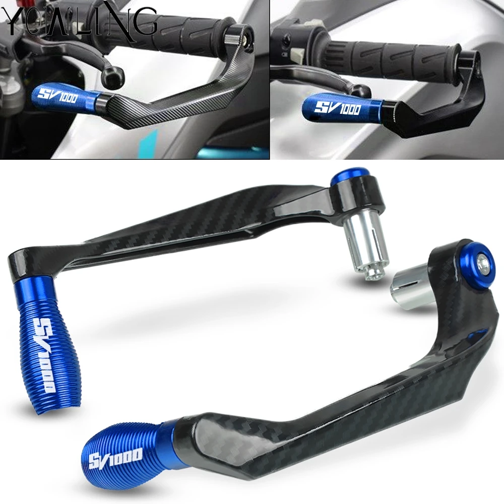 

Motorcycle Handlebar Grips Guard Brake Clutch Levers Guard Protector For SUZUKI SV1000 SV1000S SV 1000 2003 2004 2005 2006 2007