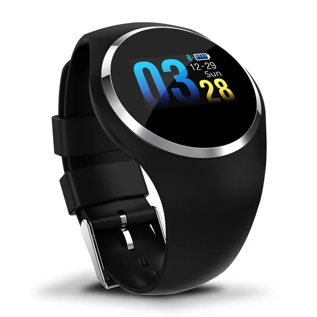 black LIGE умный браслет для женщин IP67tanchesport умные часы с монитором частоты сжатия сердца артериальный alemontrast smartte fit bi - Цвет: black