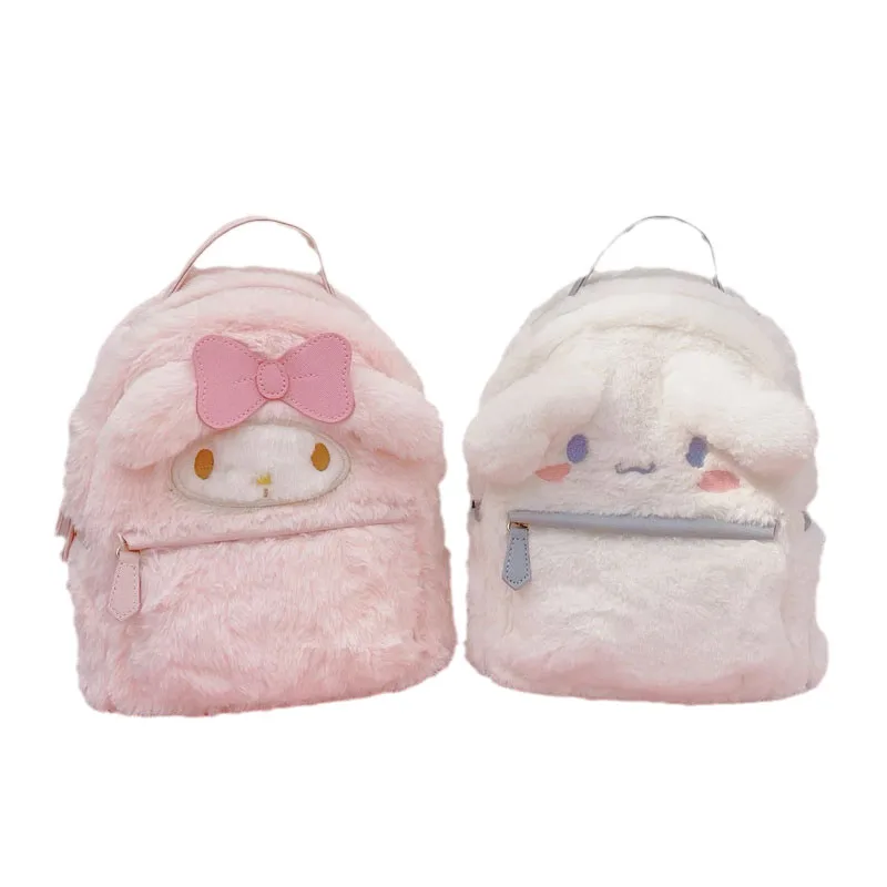 

Милый мультяшный Японский новый My Melody Cinnamoroll Kawaii корейский плюшевый рюкзак Lo Bag плюшевый рюкзак Лолита Девочка Сердце игрушка подарок