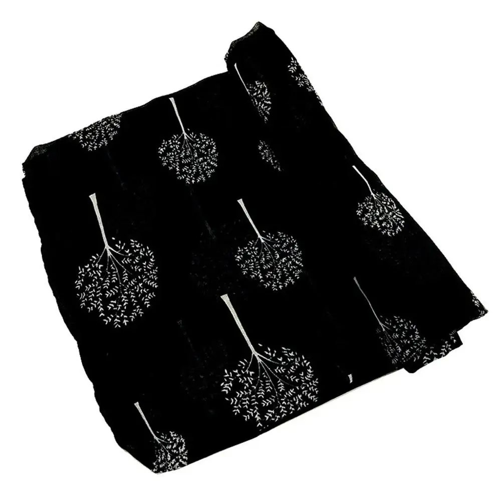 Scarf Women Plaid Foulard Femme Winter Scarves Fashion Ladies Leaves Wrap Silk Shawl Travel snud bufandas invierno mujer sjaal 3 |