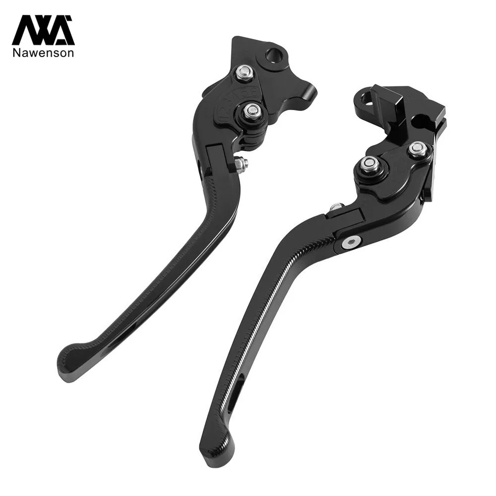 

3D Motorcycle Handles Motorbike Folding Brake Clutch Levers 1 Pair for Yamaha YZF R1 2009-2014 Accessories