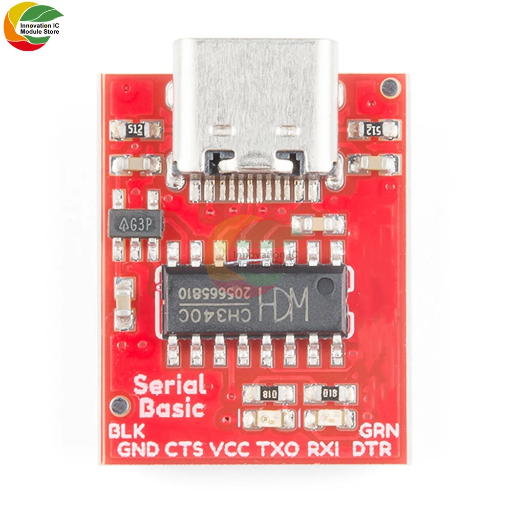 Тип C в TTL последовательный порт CH340C модуль CH340 USB шина преобразования чип ISP Коммуникационный соединитель для STM32 загрузка последовательного порта