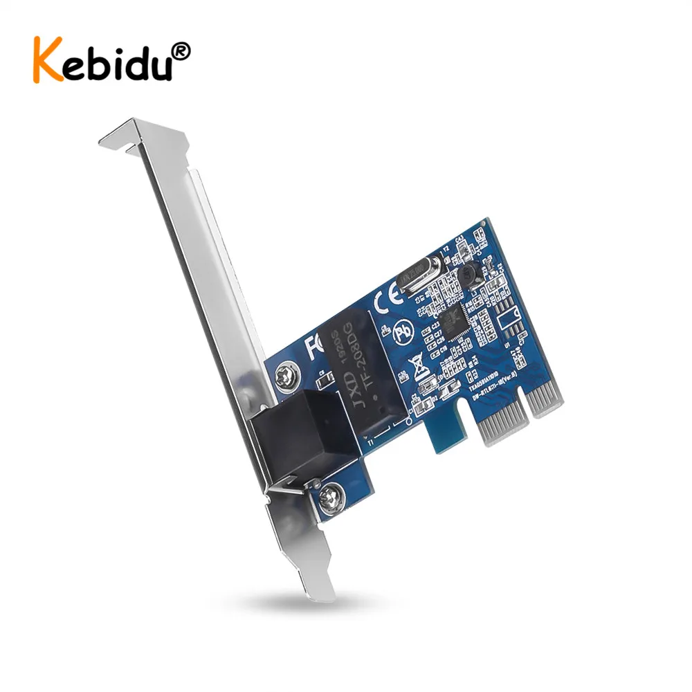 Лидер продаж сетевая карта PCI-E 1000 Мбит/с Gigabit Ethernet PCI Express 10/100/1000 м адаптер RJ45 LAN