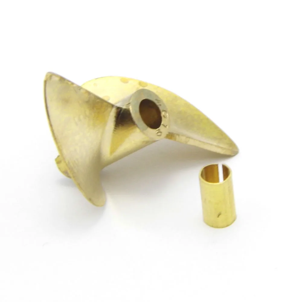 1 шт медный пропеллер с 2 лопас