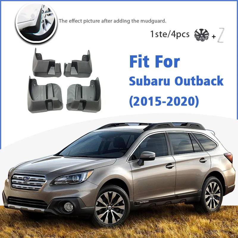 

Брызговик для Subaru Outback 2015 2016 2017 2018 2019 2020 спереди и сзади 4 шт. Брызговики автомобильные аксессуары брызговик крыло