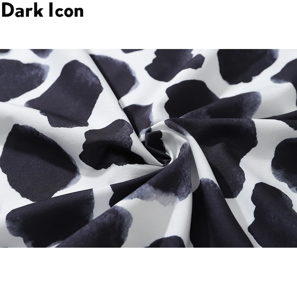 

Dark Icon Full Print Hawaiian Shirts Men Summer Short Sleeved Shirts for Man Male Top
