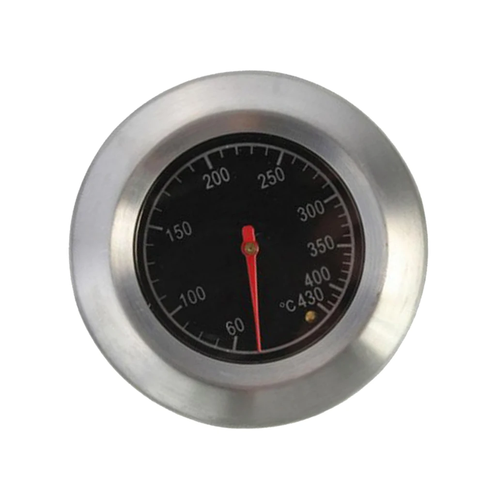 Нержавеющая сталь барбекю уголь гриль яма древесины курильщик датчик