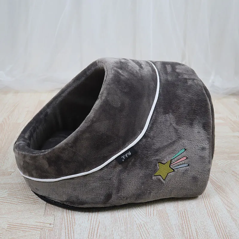 

Warm and Fun Winter Pet Bed, House Mat, Cave Tunnel Sleeping Bag Dog Cat Beds Pet Products Accessories