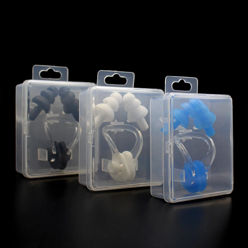 

2 коробки, мягкие беруши, назальный зажим, экологичный силикон, водонепроницаемые, пыленепроницаемые беруши, аксессуары для дайвинга, водны...