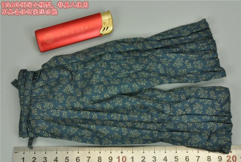 

1/6 Scale EX031B Samurai Pants Model for 12" Action Figure