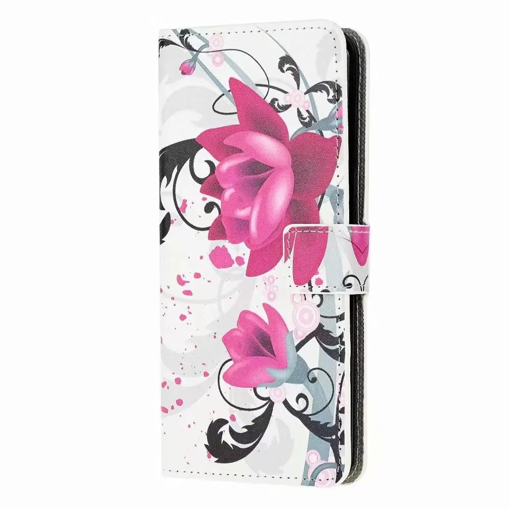 Для iphone 7 8 6s 6 plus X XR XS 11 Pro Max 5 цветок сова Флаг бабочка милый узор кошелек слот