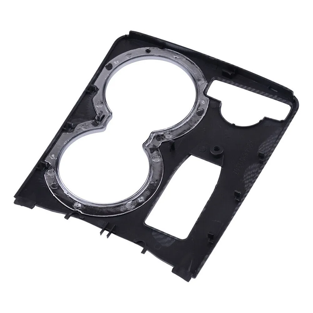 

1pc Cup Holder Trim Carbon Fiber For Benz C180 Base Coupe 2-Door 2012-2014