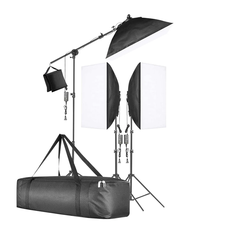 

LED camera shooting fill lighting kit softbox lamp photography equipment