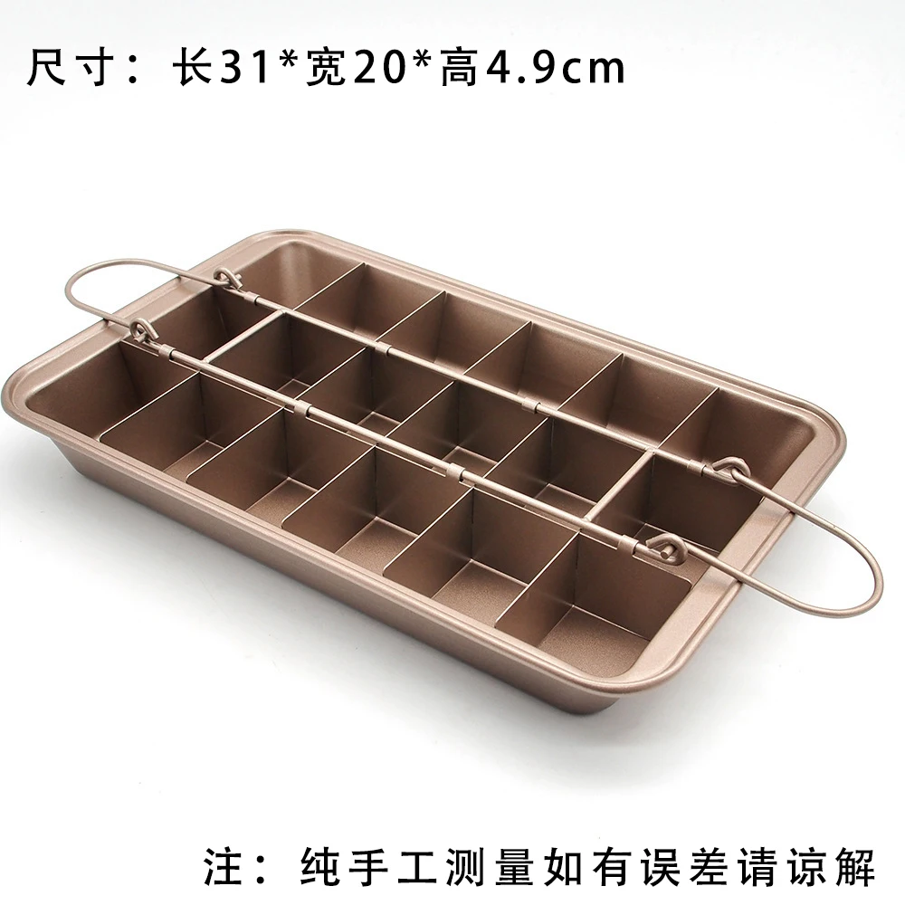 

Stainless Steel Cake Mold Metal Rectangle Shape Cookware Baking Cakes Accessories Moldes Para Hornear Kitchen Tools EA6DGJ