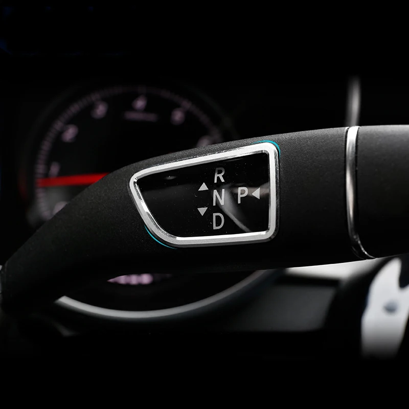 

Car styling Retaining bar Cover frame Wiper lever shift trim sticker for Mercedes Benz C E S Class W205 W212 GLS CLA Accessories