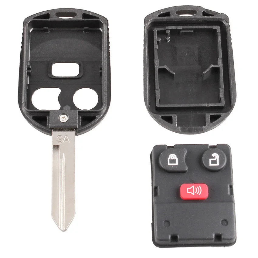 Распродажа! Комбинированный чехол для ключа Ford Mercury Mazda дистанционного с тремя