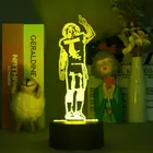 Bluetooth база Атлетический человек 3D Декор спальни ночник штекер в комнату украшение подросток детский подарок Lamparas Настольный Декор