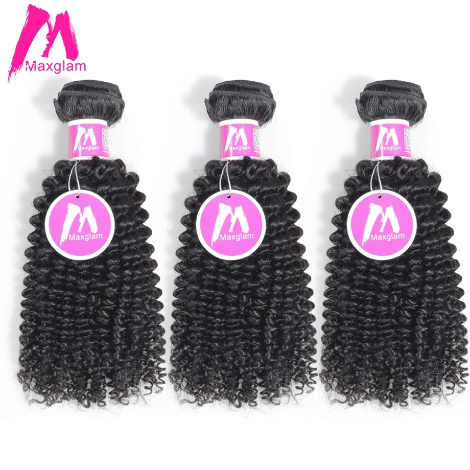 Бразильские натуральные кудрявые пучки волос короткие длинные волосы Remy для